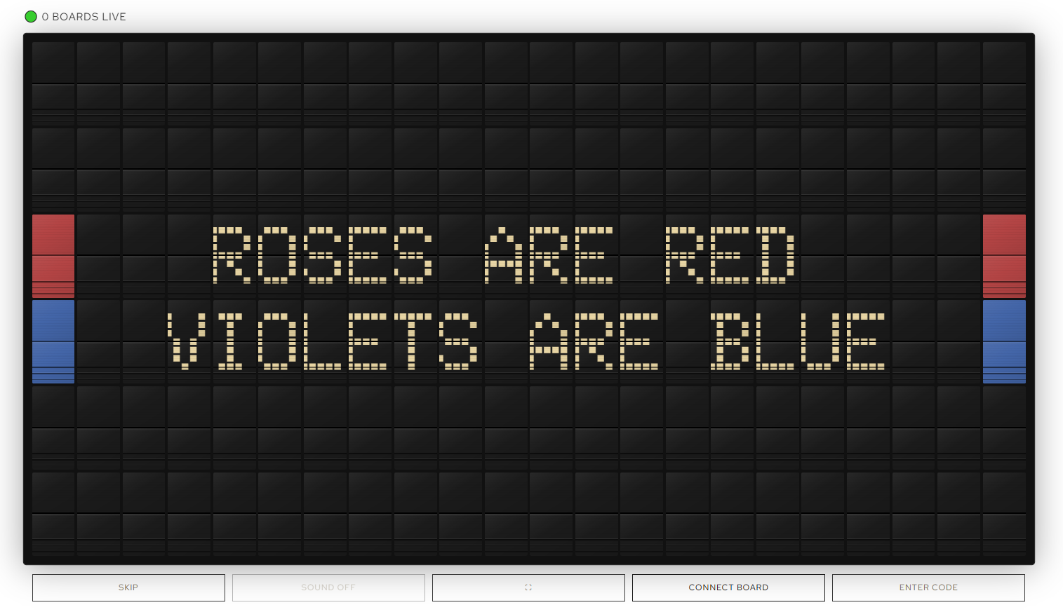 SPLIT FLAP DISPLAY screenshot